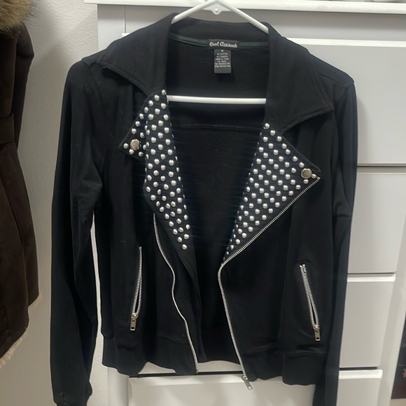 cool attitude Jackets & Blazers - Studded sweater